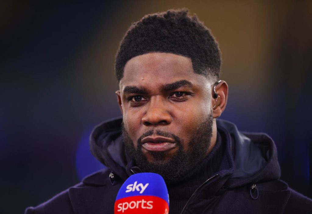 Micah Richards on punditary duties for Sky Sports