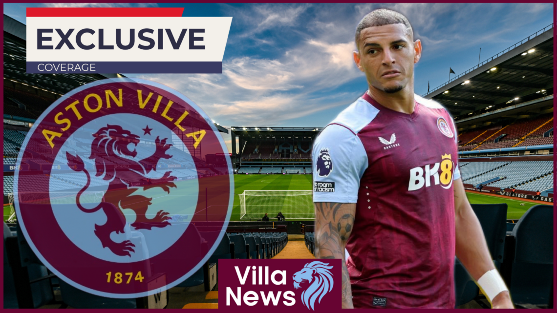 Aston Villa defender Diego Carlos