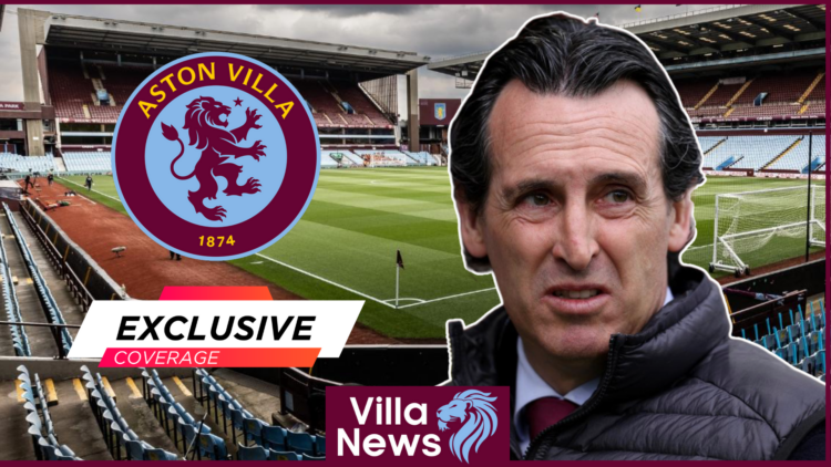 Aston Villa manager Unai Emery