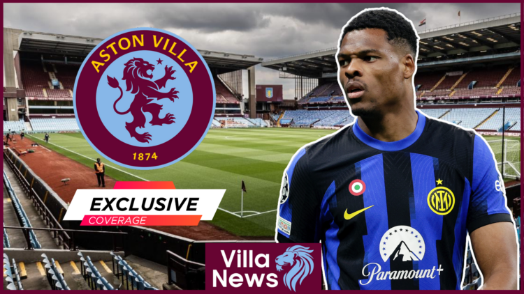 Aston Villa target Denzel Dumfries