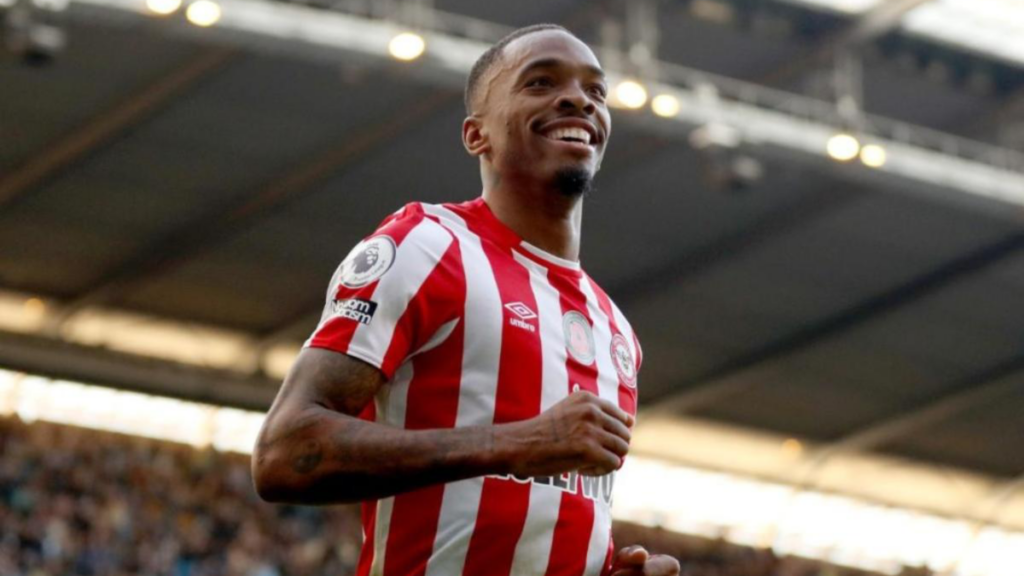 Brentford forward Ivan Toney