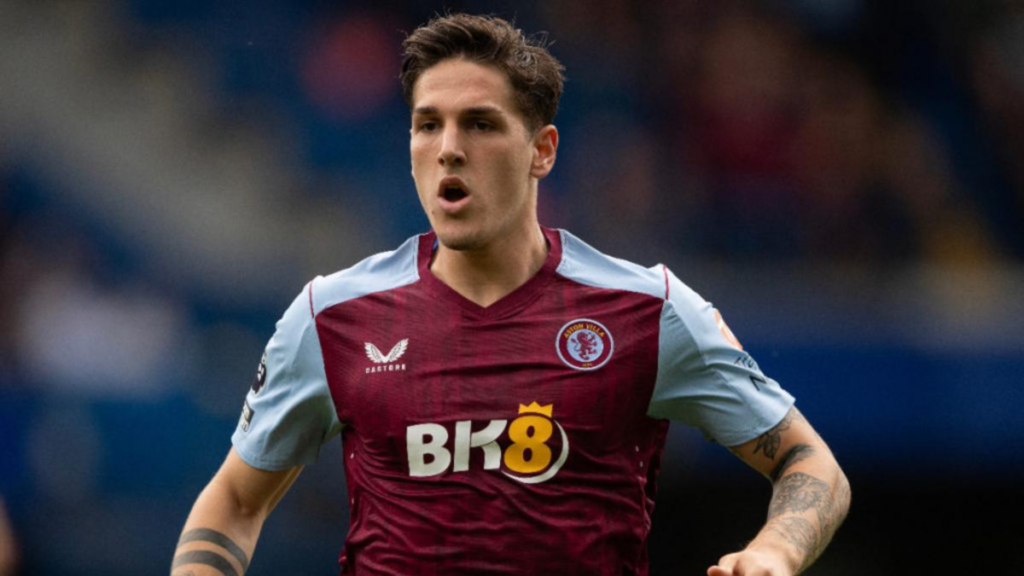 Aston Villa attacker Nicolo Zaniolo