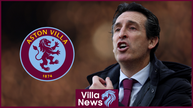 Aston Villa manager Unai Emery