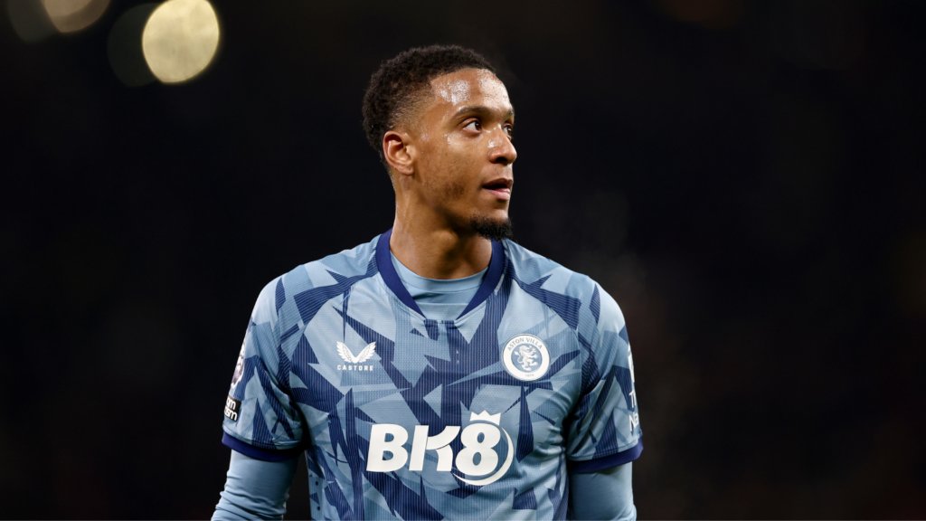 Aston Villa defender Ezri Konsa