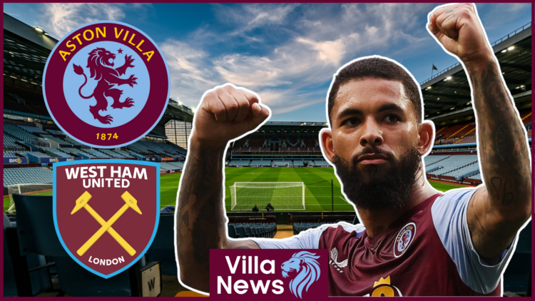Douglas Luiz West Ham United Aston Villa Villa Park