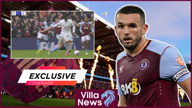 John McGinn Aston Villa Tottenham Villa Park