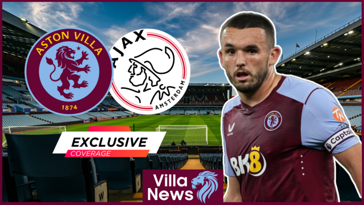 John McGinn Aston Villa Ajax Villa Park
