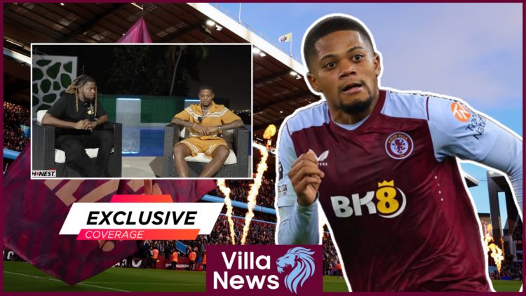 Leon Bailey Aston Villa Villa Park Exclusive