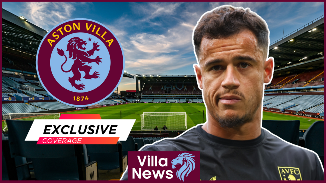 Philippe Coutinho has played final game for Aston Villa as Unai Emery transfer stance emerges