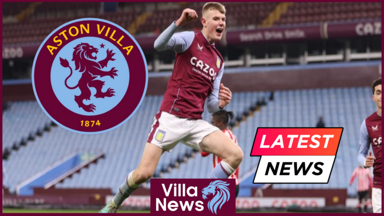 Rory Wilson Aston Villa latest news