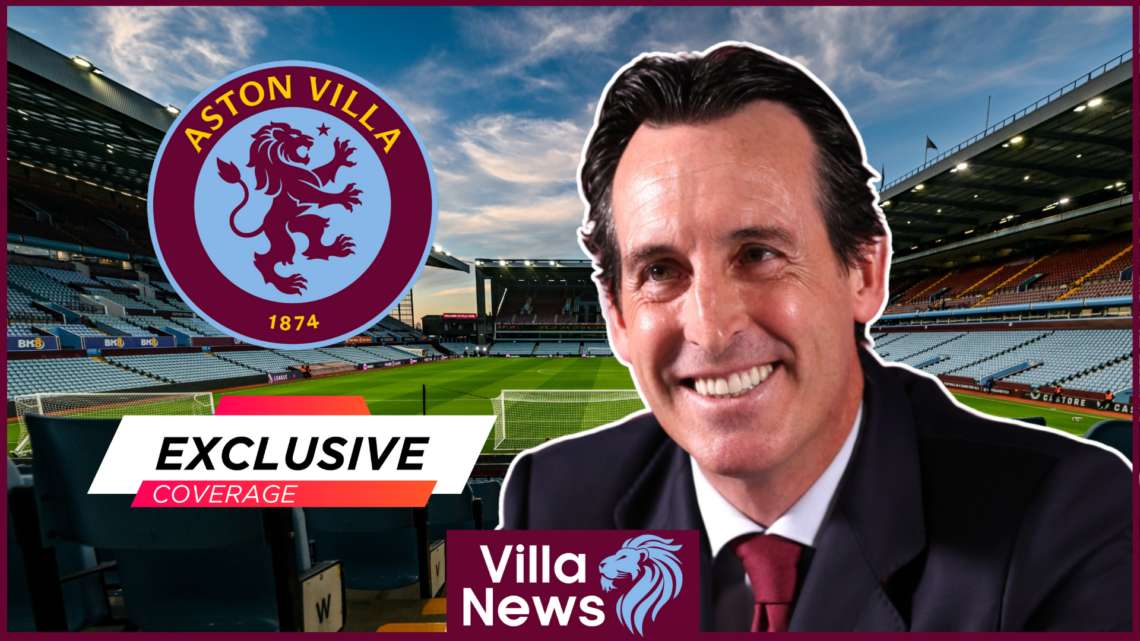 Aston Villa Unai Emery Villa Park