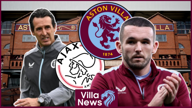 Unai Emery John McGinn Aston Villa Ajax