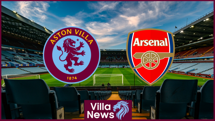Aston Villa Women and Arsenal badges