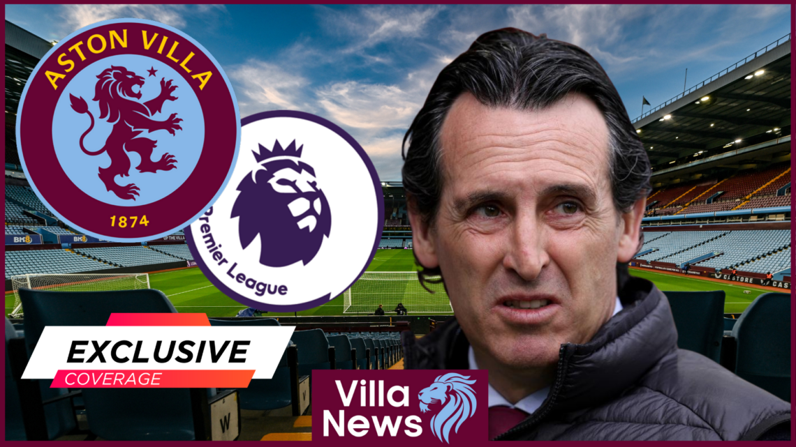 Aston Villa, Unai Emery, Premier League, Villa Park, Exclusive