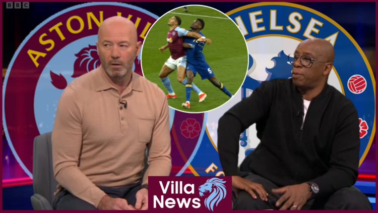 Aston Villa Chelsea Shearer Wright Carlos Badiashile