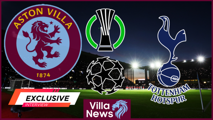Aston Villa Spurs Conference Champions League (1)