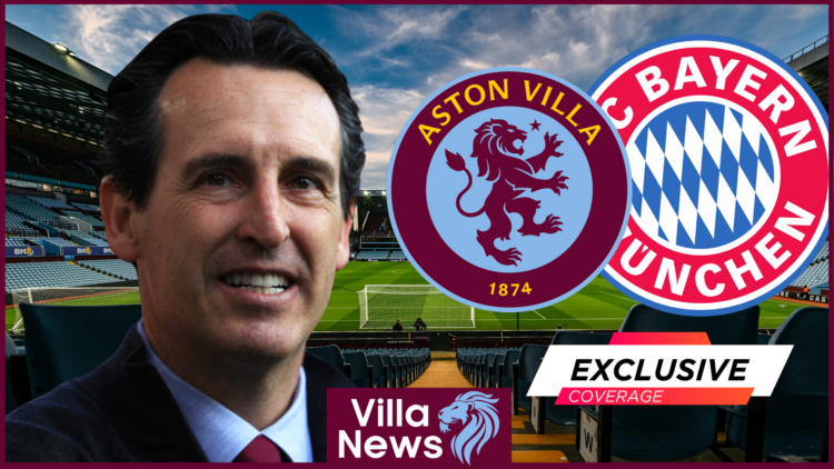 Aston Villa, Bayern Munich, Unai Emery, Villa Park, Exclusive