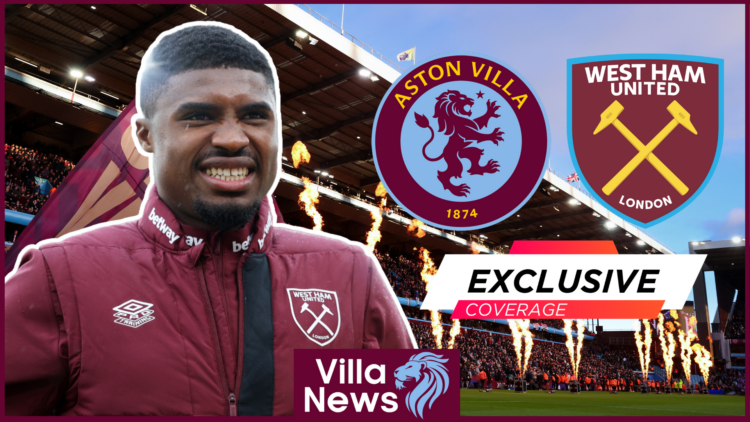 Ben Johnson Aston Villa West Ham United Villa Park Exclusive