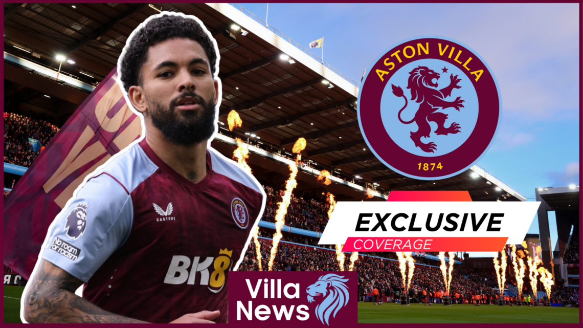 Douglas Luiz Aston Villa Villa Park Exclusive