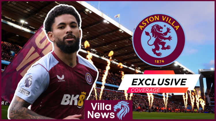 Douglas Luiz Aston Villa Villa Park Exclusive
