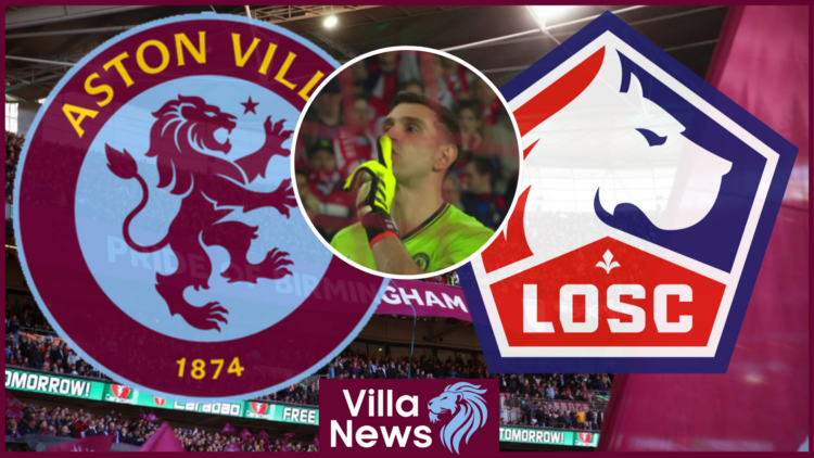 Emi Martinez Aston Villa Lille
