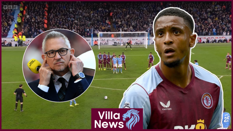 Ezri Konsa Gary Lineker Aston Villa