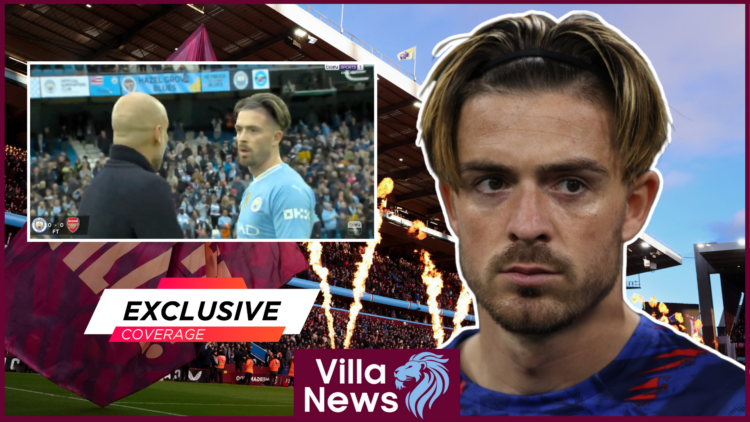 Jack Grealish Aston Villa Pep Guardiola