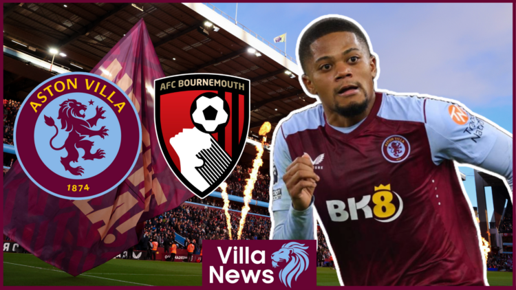 Leon Bailey Aston Villa Bournemouth Villa Park
