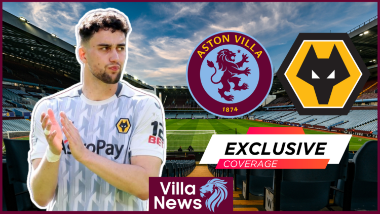 Max Kilman Aston Villa Wolves Villa Park Exclusive