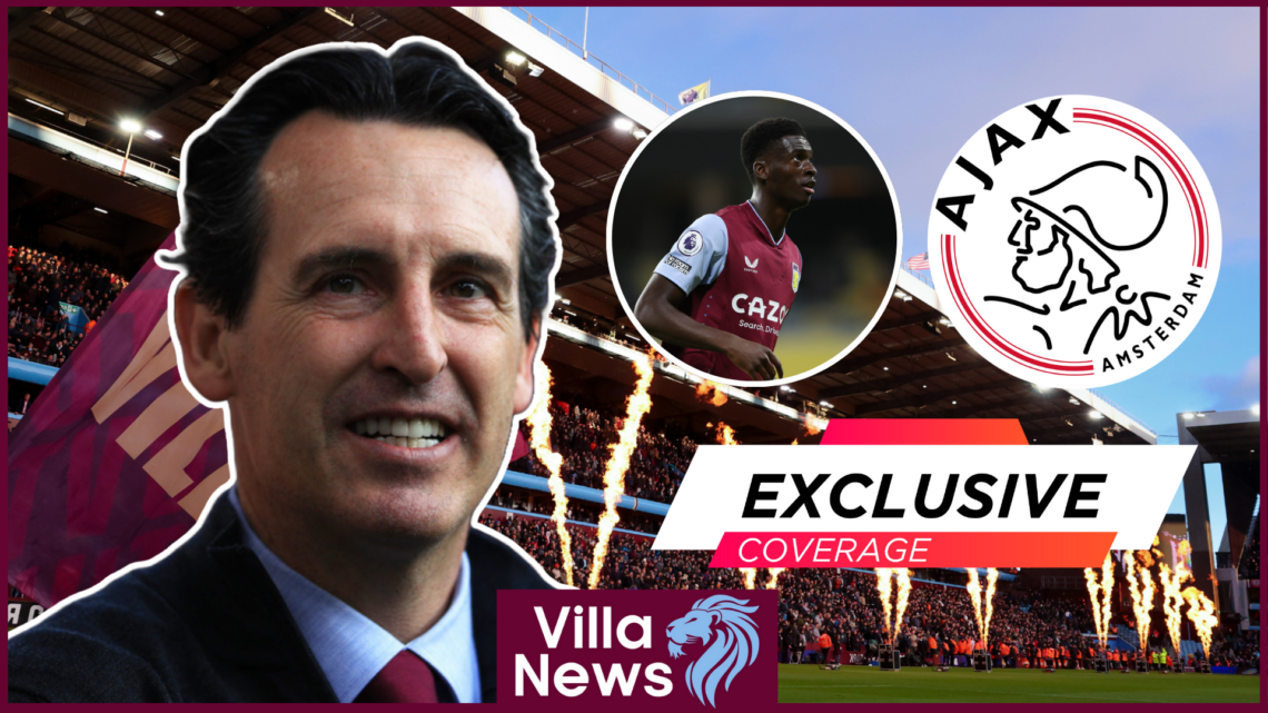 Unai Emery Tim Iroegbunam Villa Park Aston Villa Ajax