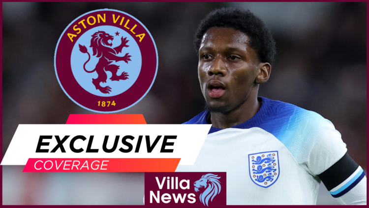 Jaden Philogene, Aston Villa badge