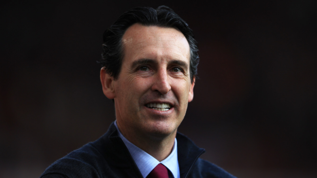 Aston Villa boss Unai Emery