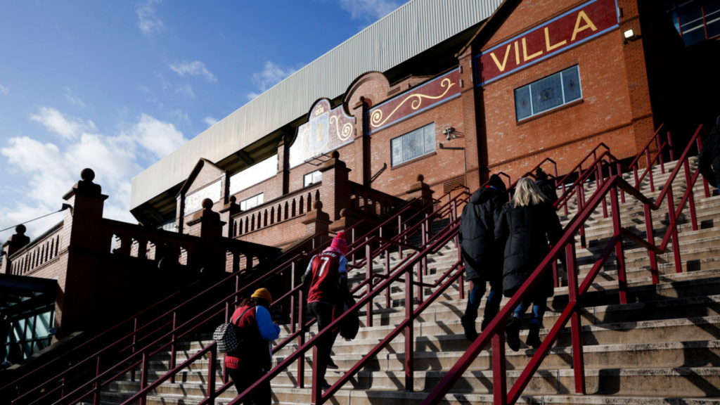 Villa Park, home of Aston Villa