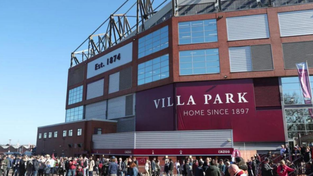 Villa Park, home of Aston Villa