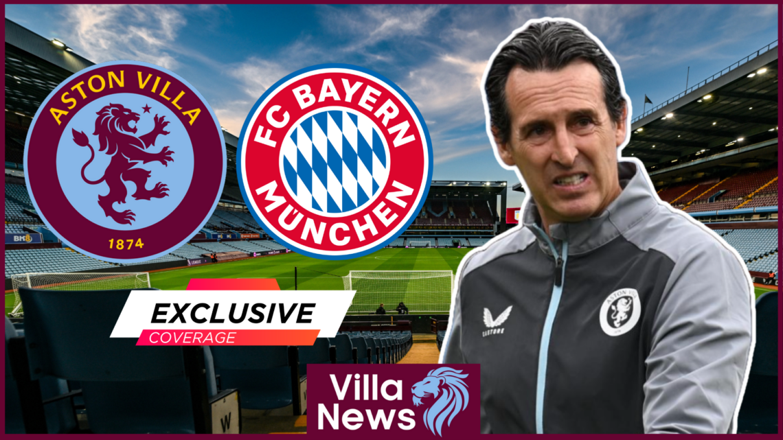 Aston Villa Bayern Munich Unai Emery Villa Park