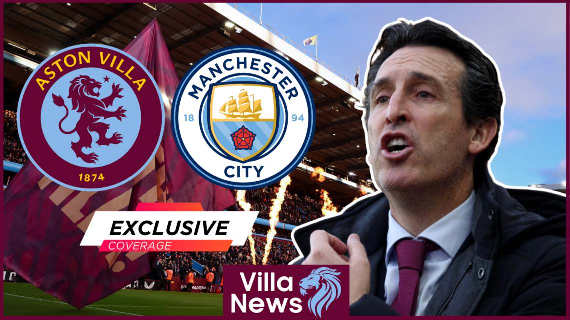 Aston Villa Unai Emery Villa Park Manchester City