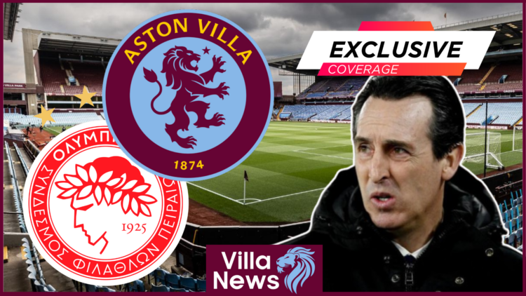 Aston Villa, Unai Emery, Villa Park, Olympiacos, Exclusive