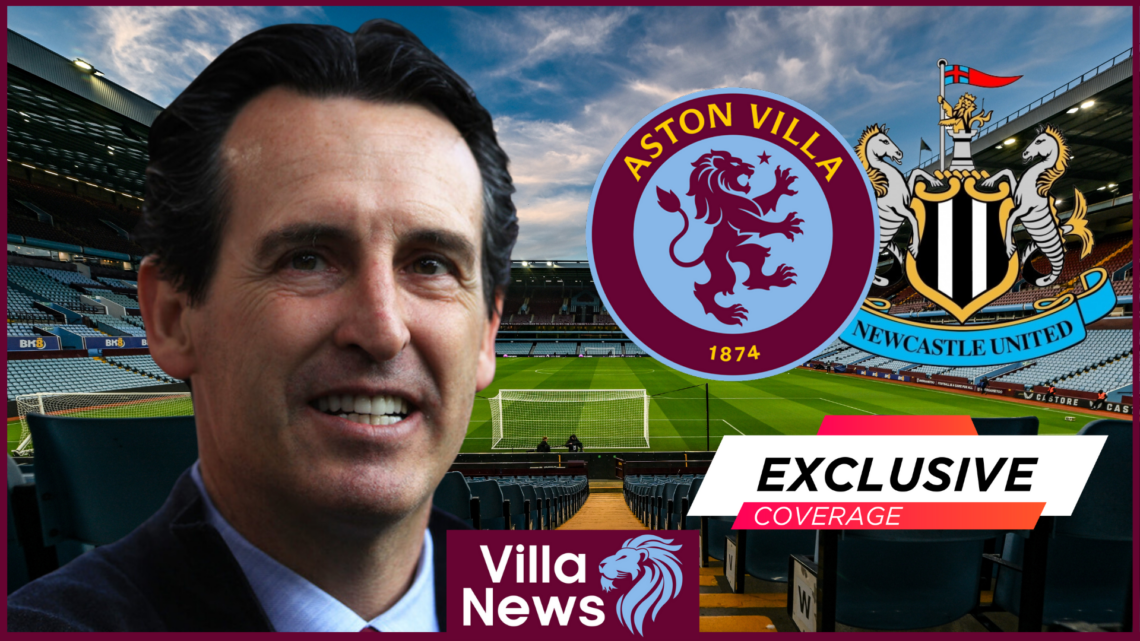 Aston Villa, Newcastle United, Exclusive, Villa Park, Unai Emery