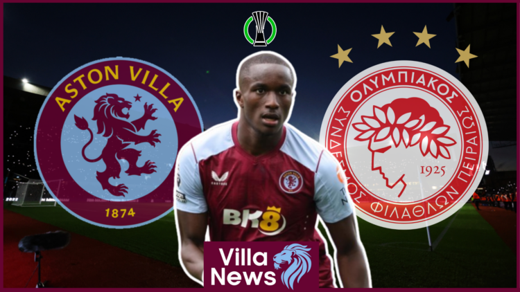 Aston Villa Olympiacos Conference Diaby