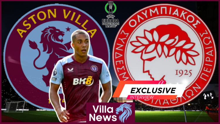 Aston Villa Olympiacos Conference Tielemans