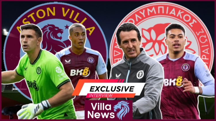 Aston Villa Olympiacos Martinez Tielemans Emery Rogers