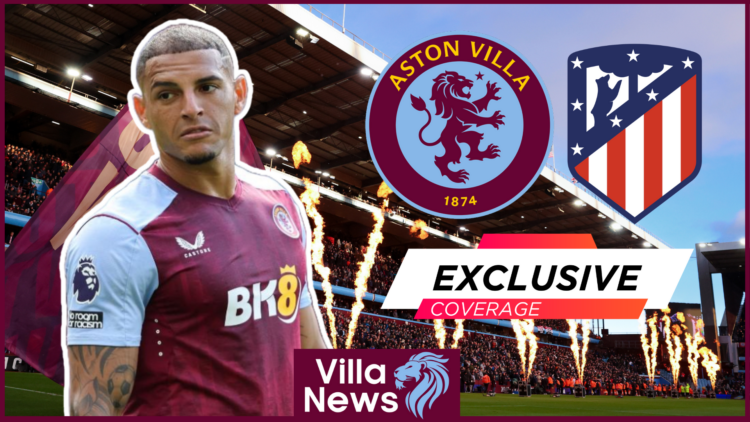 Diego Carlos Aston Villa Villa Park Atlético Madrid