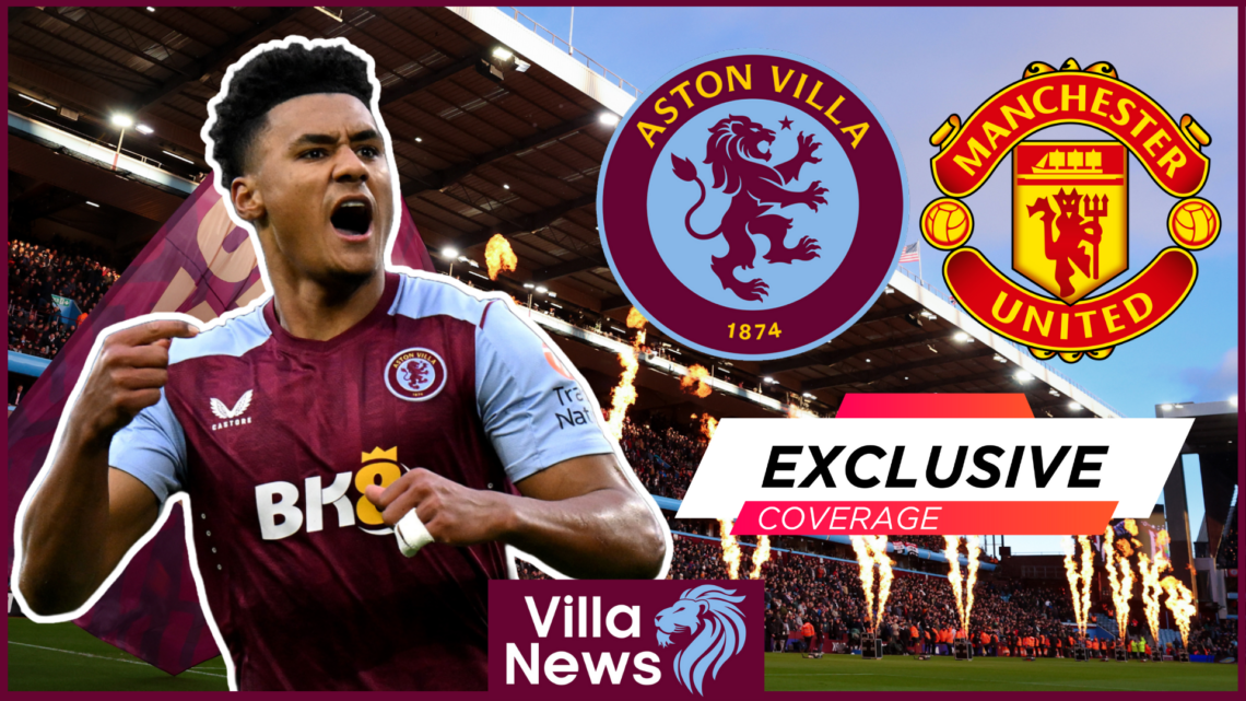 Ollie Watkins Aston Villa Manchester United Villa Park