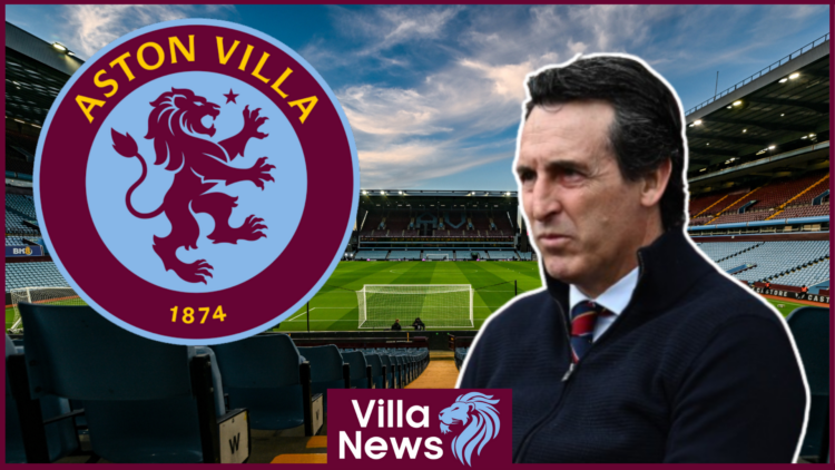 Unai Emery, Aston Villa badge, Villa Park