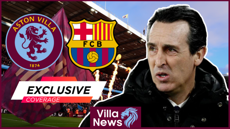 Unai Emery Aston Villa Barcelona