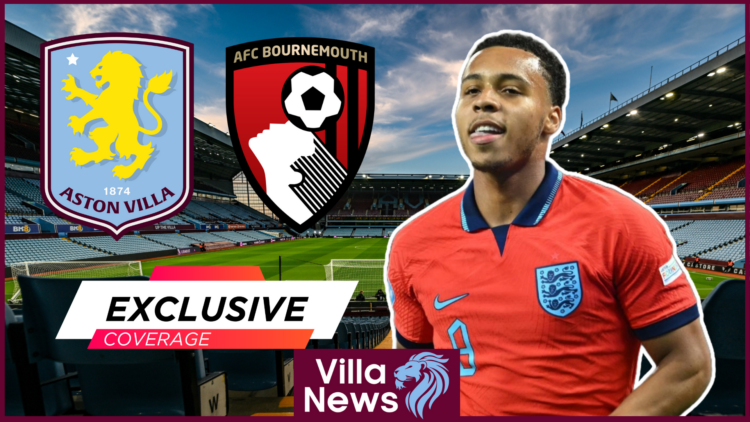 Cameron Archer Aston Villa Villa Park Bournemouth