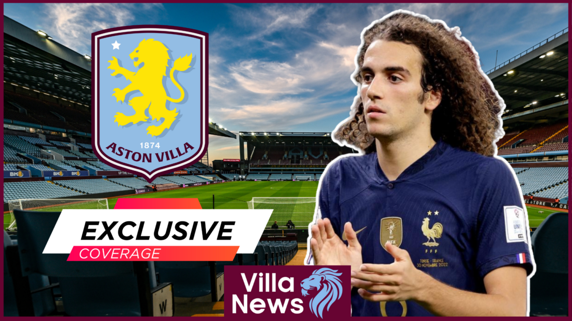 Aston Villa Matteo Guendouzi Villa Park
