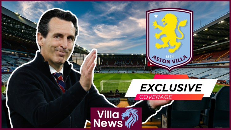 Unai Emery Aston Villa Villa Park