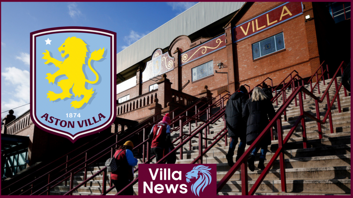 Aston Villa badge Villa Park