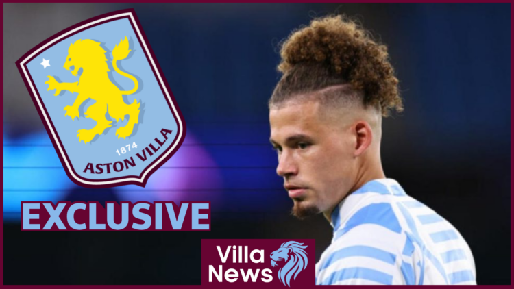 Kalvin Phillips Aston Villa badge